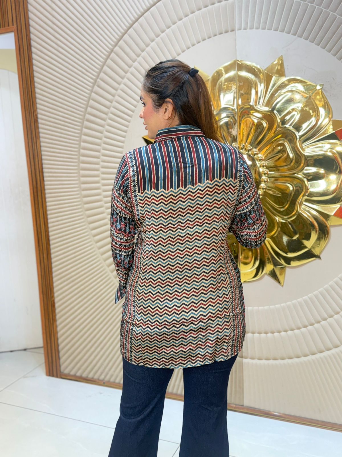 Beautiful Pattern Print Shirt PC2812