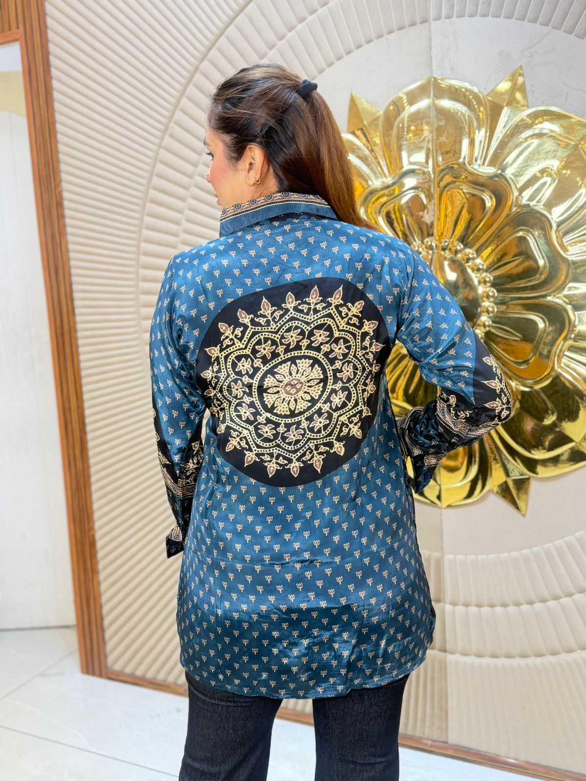 Stunning Pattern Print Suit PC2813