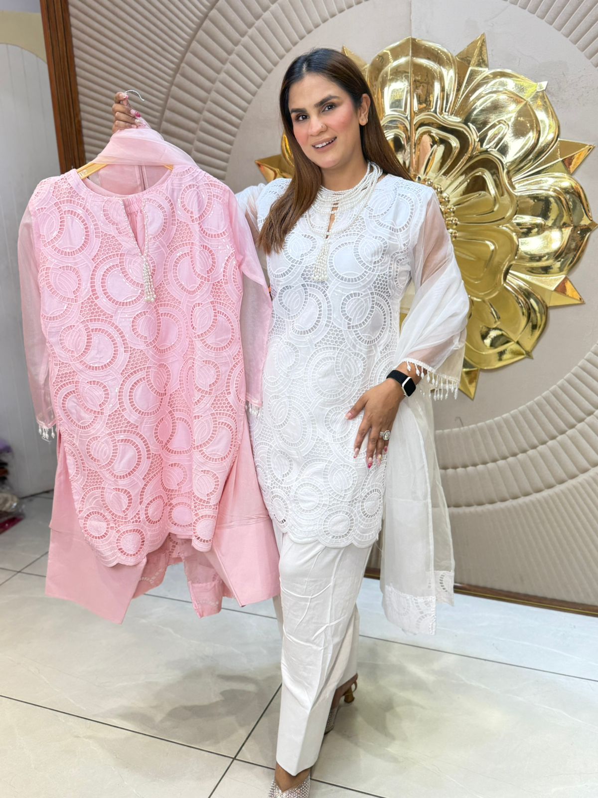 Stunning Crochet Suit PC2826