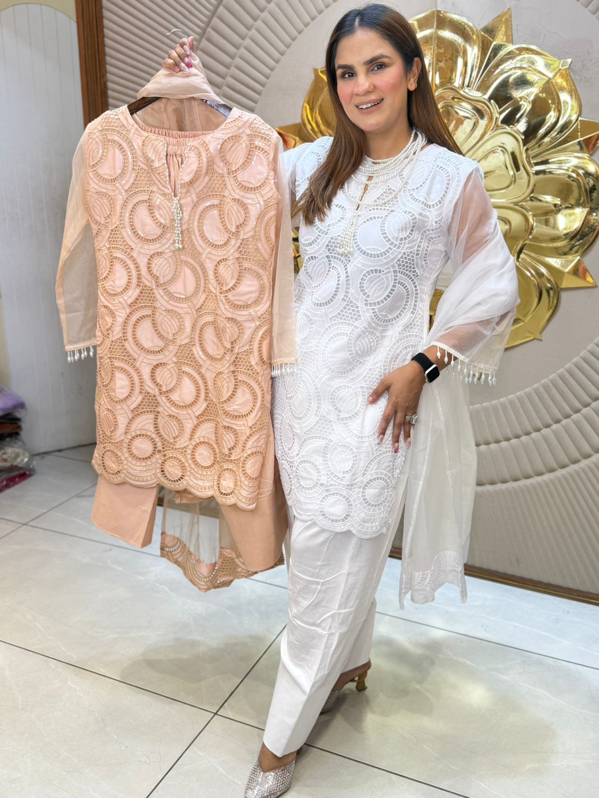 Stunning Crochet Suit PC2826