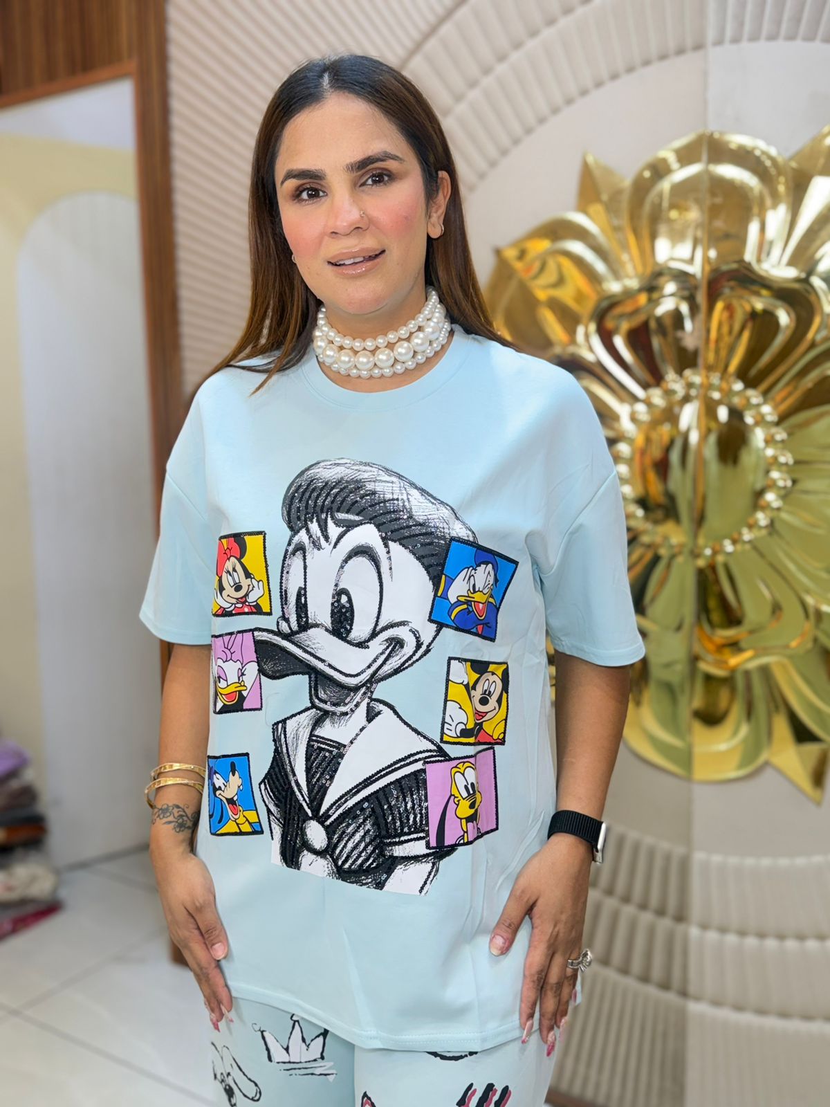 Cute Cartoon Print Co-Ord Set PC2837