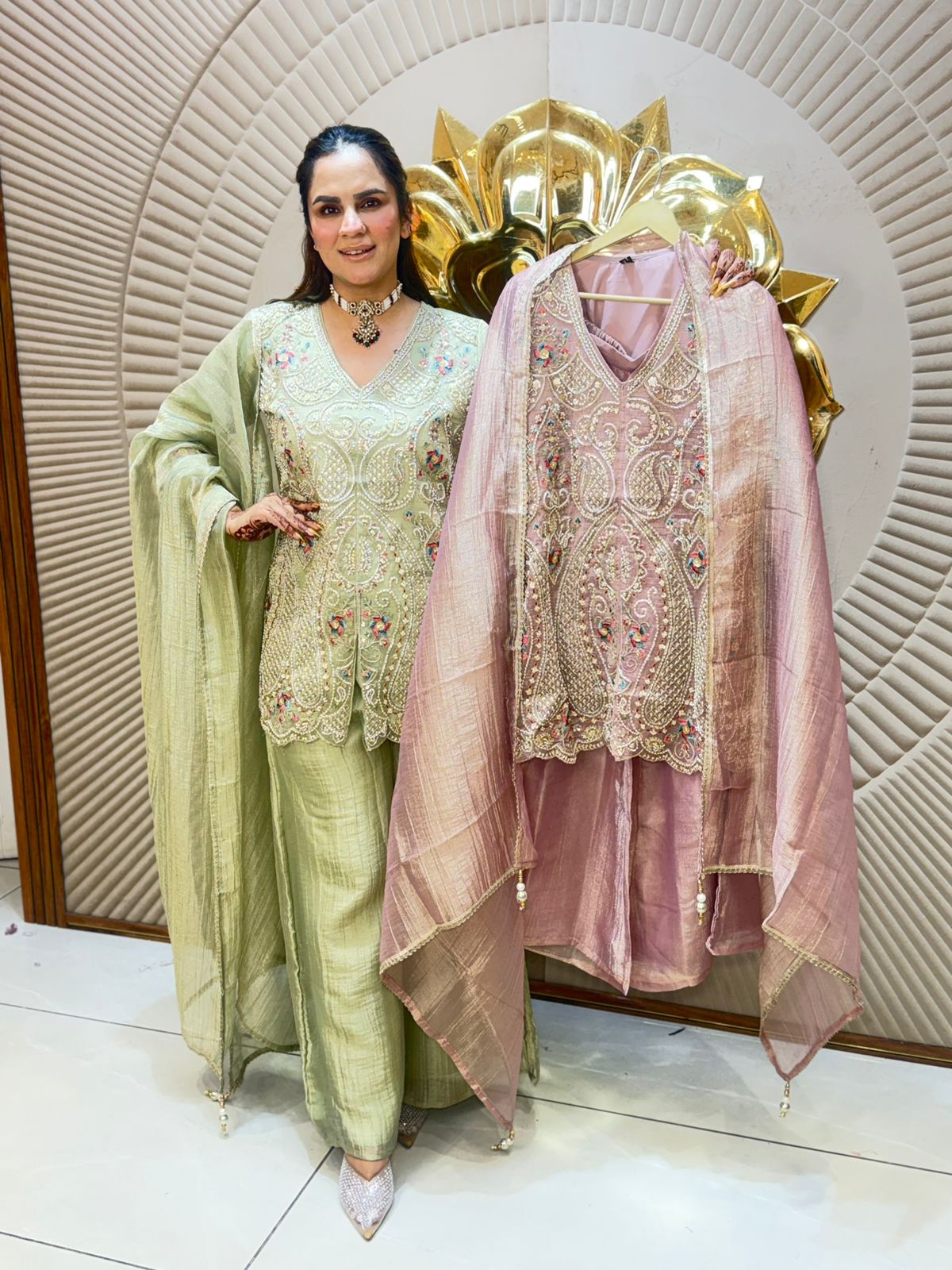 Beautiful Designer Party Wear Suit PC2845