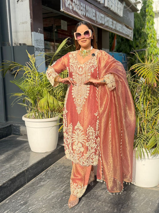 Stunning Party Wear Long Suit PC2854