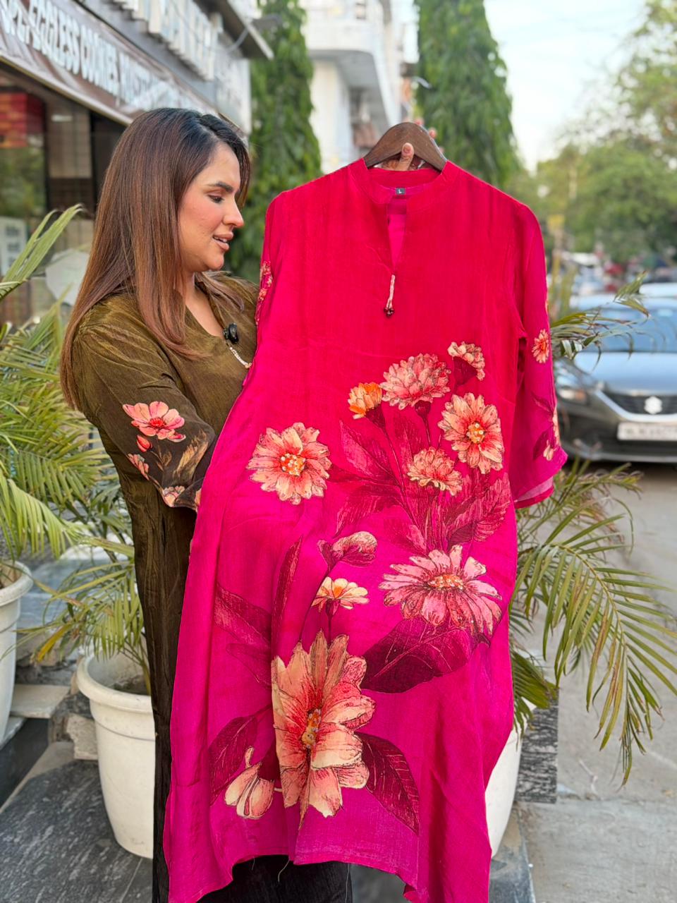 Stunning Flower Print Suit PC2903