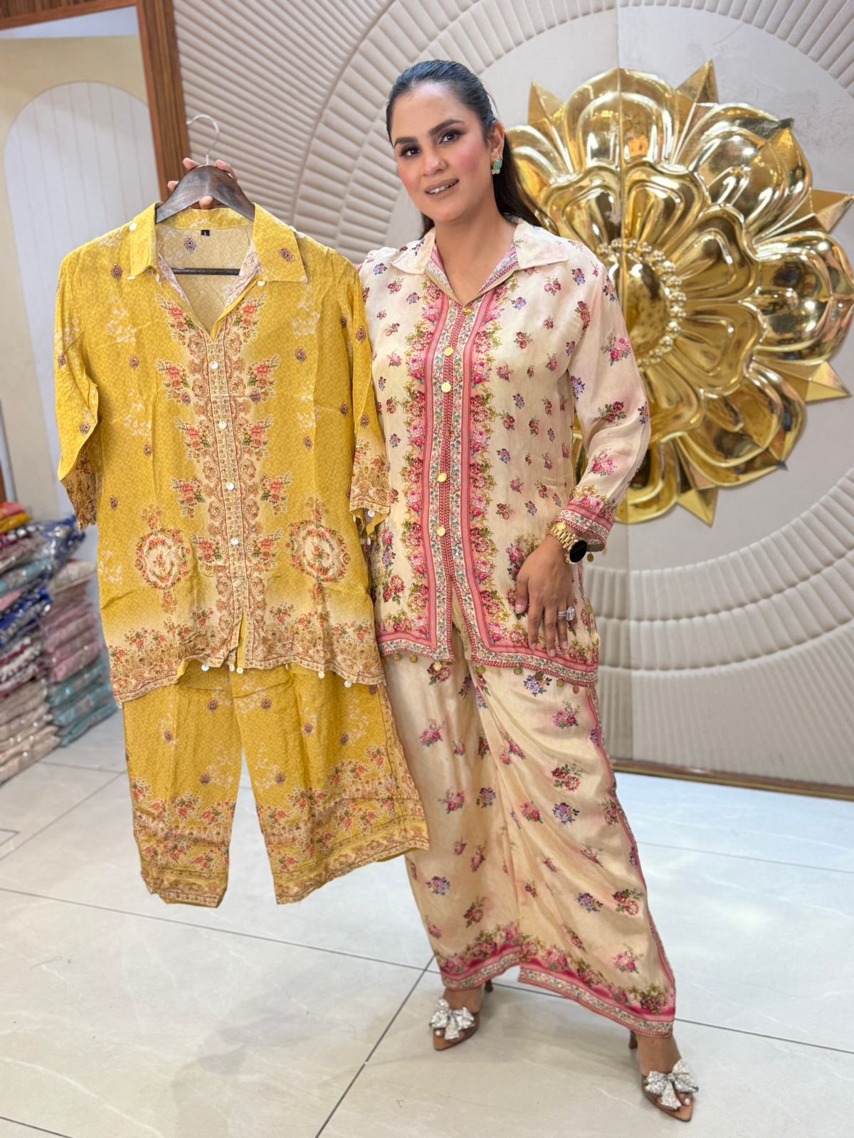 Stunning Flower Print Co-Ord Set PC2931