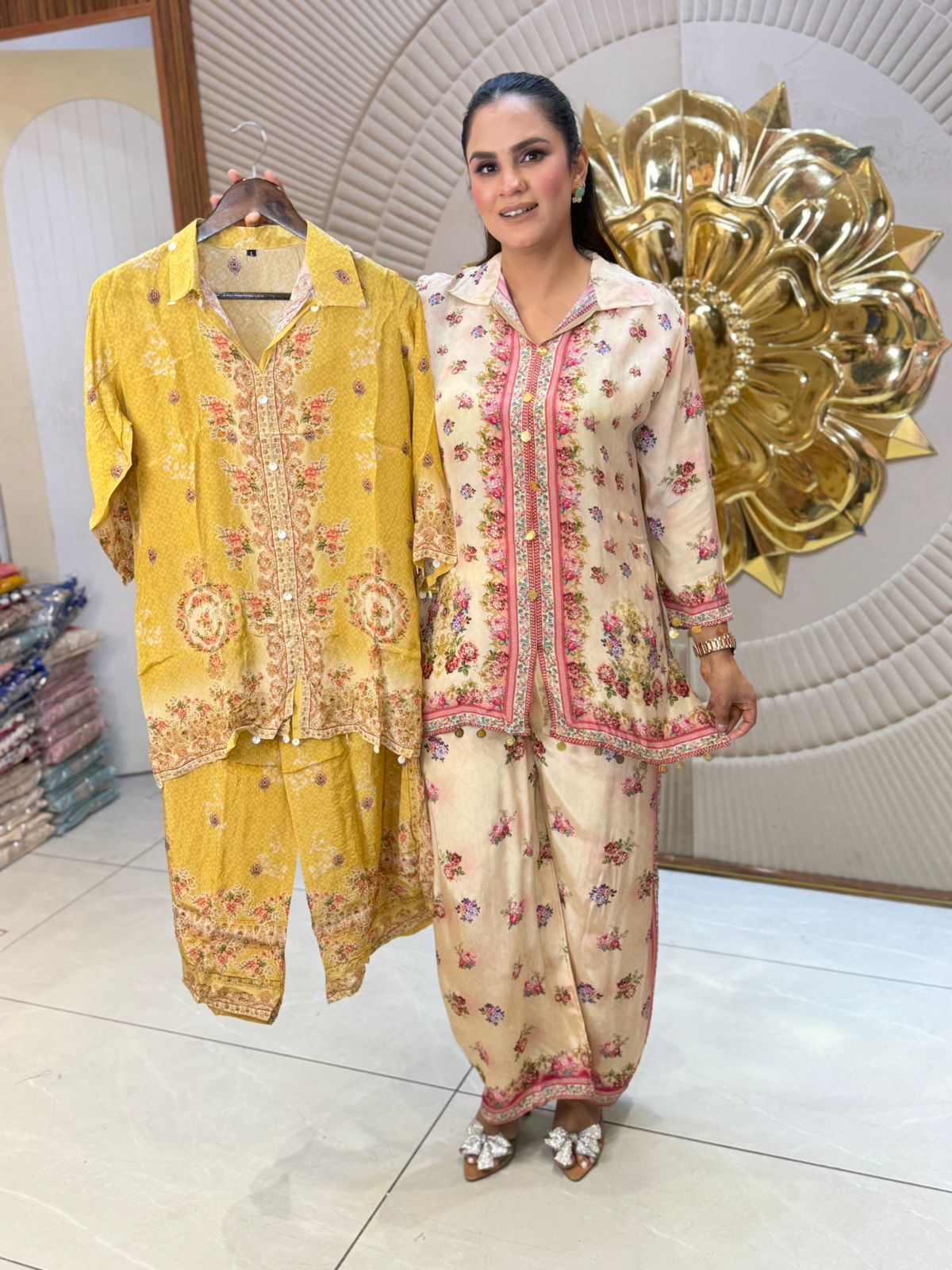 Stunning Flower Print Co-Ord Set PC2931