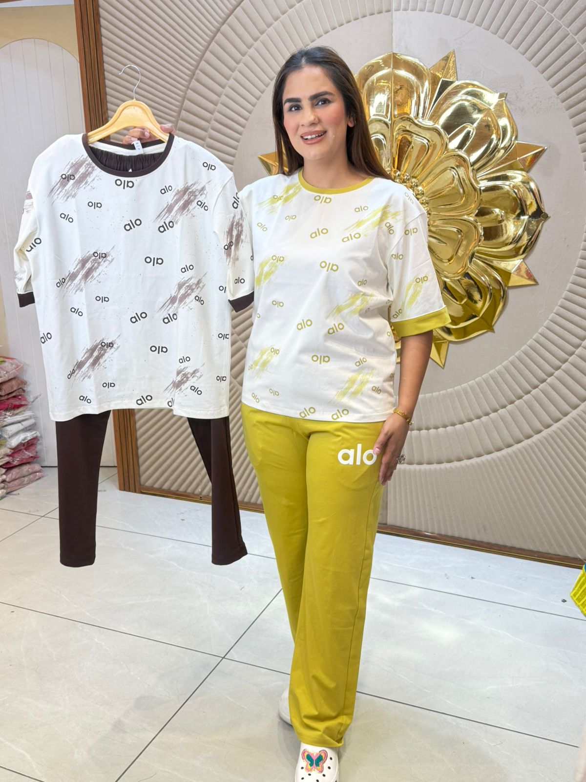 Stunning Alo Print Track Suit PC3016