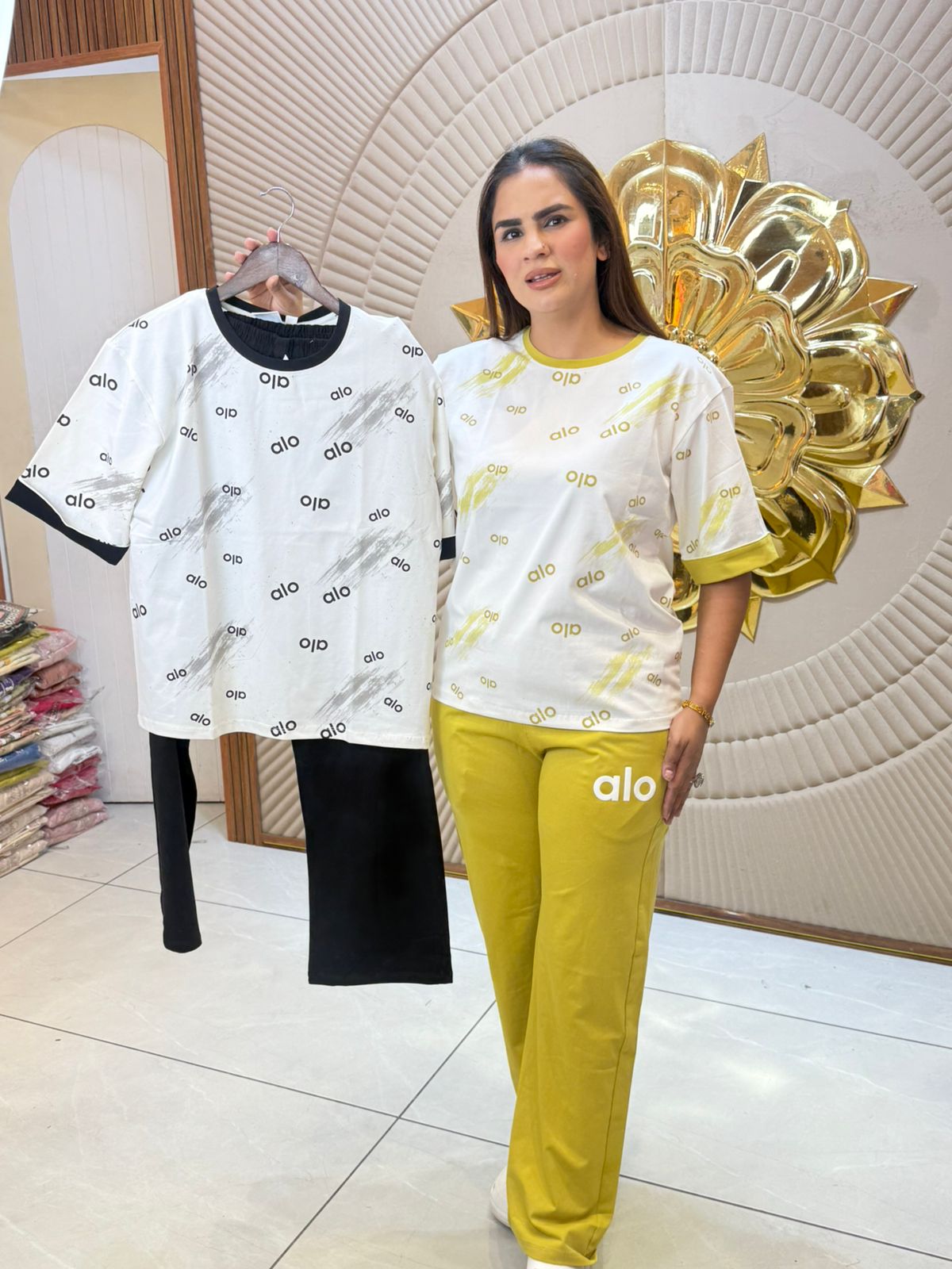 Stunning Alo Print Track Suit PC3016