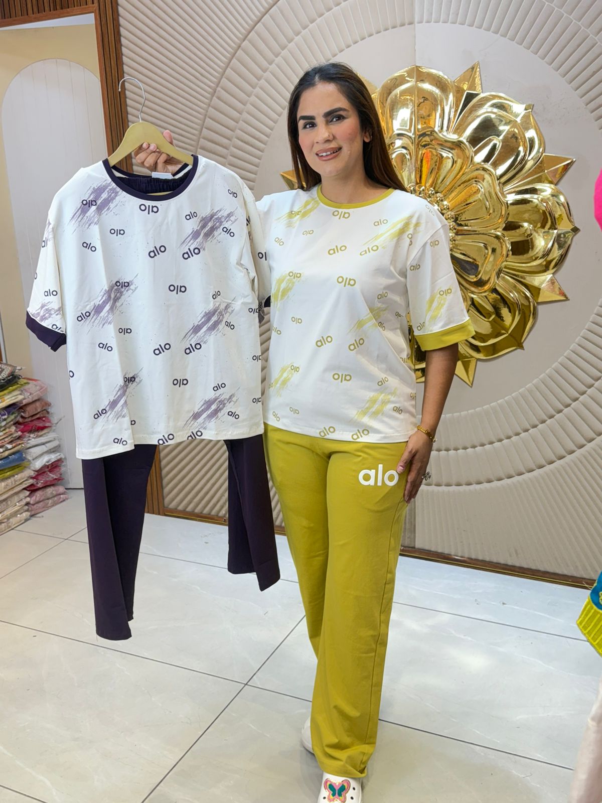 Stunning Alo Print Track Suit PC3016
