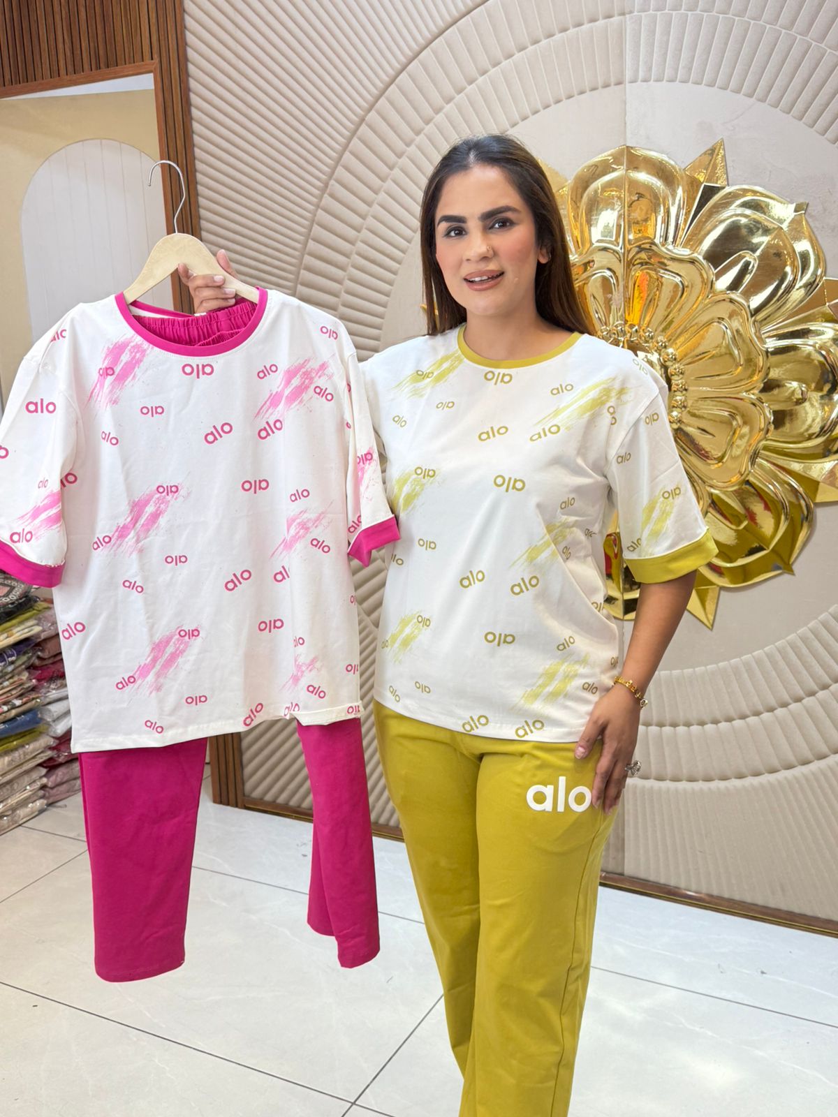 Stunning Alo Print Track Suit PC3016