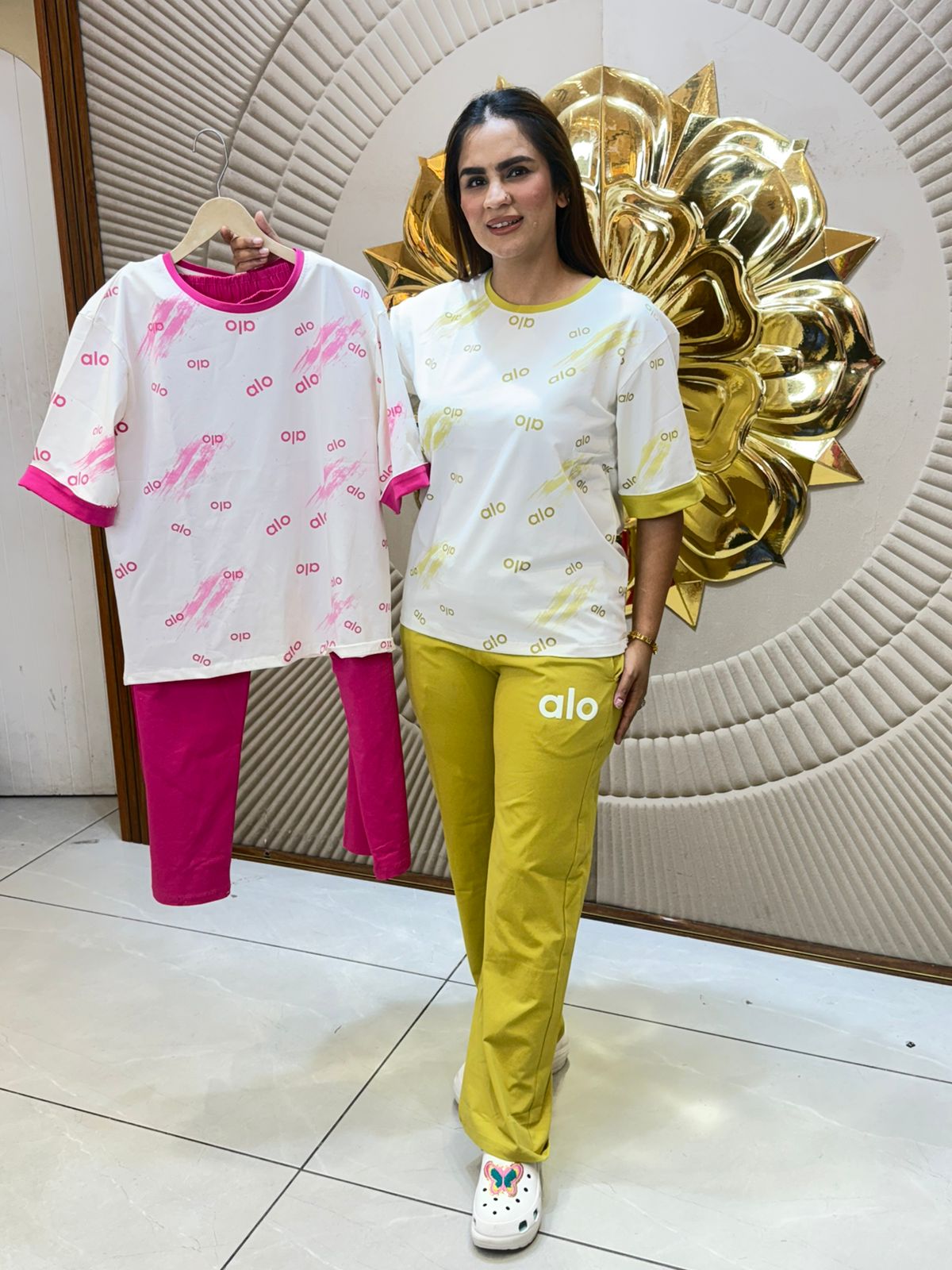Stunning Alo Print Track Suit PC3016