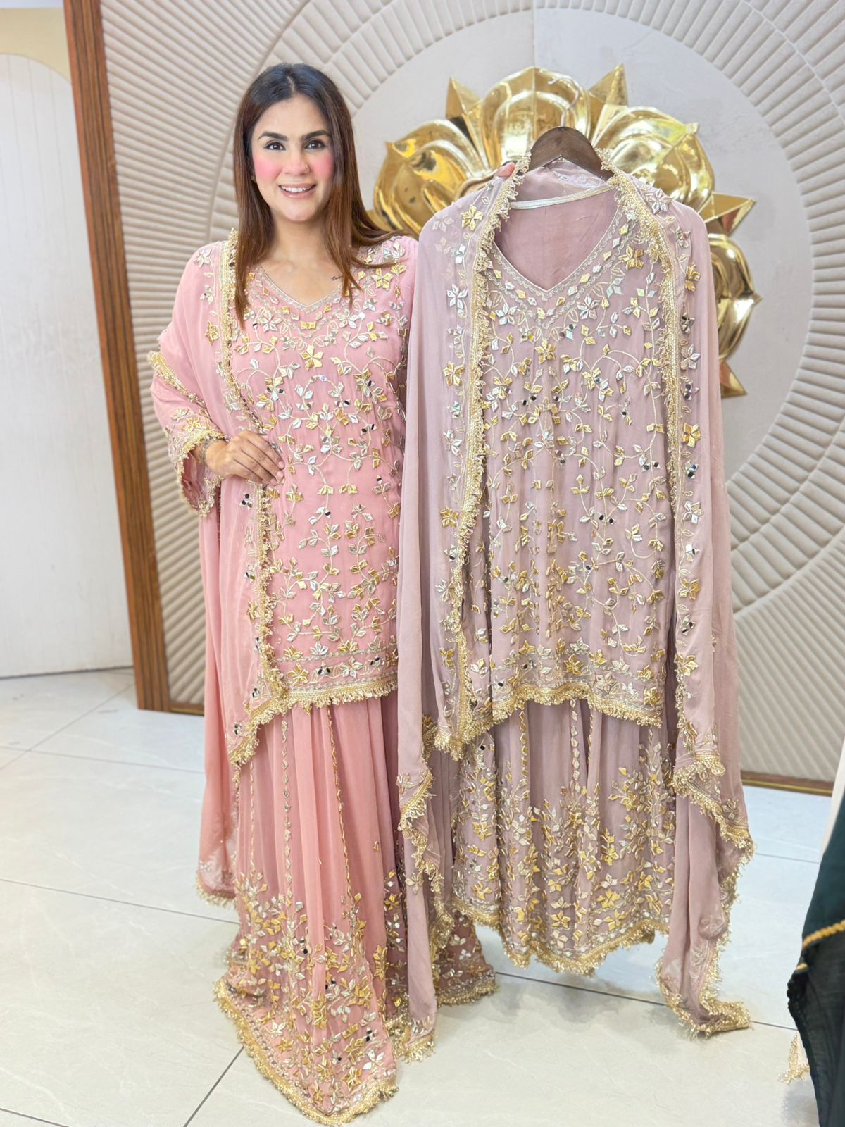 Stunning Party Wear Skirt Suit PC3065