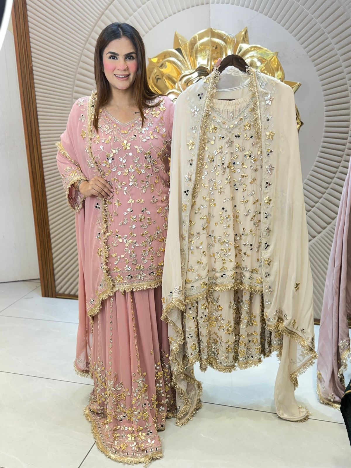 Stunning Party Wear Skirt Suit PC3065