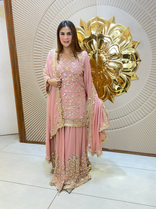 Stunning Party Wear Skirt Suit PC3065