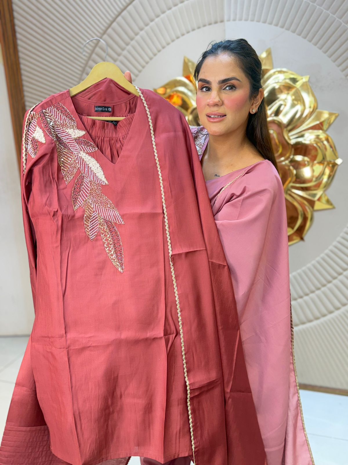 Stunning Beads Work Suit PC3095