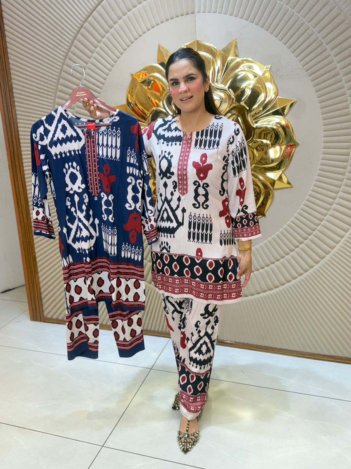 Beautiful Pattern Print Co-Ord Set PC3102