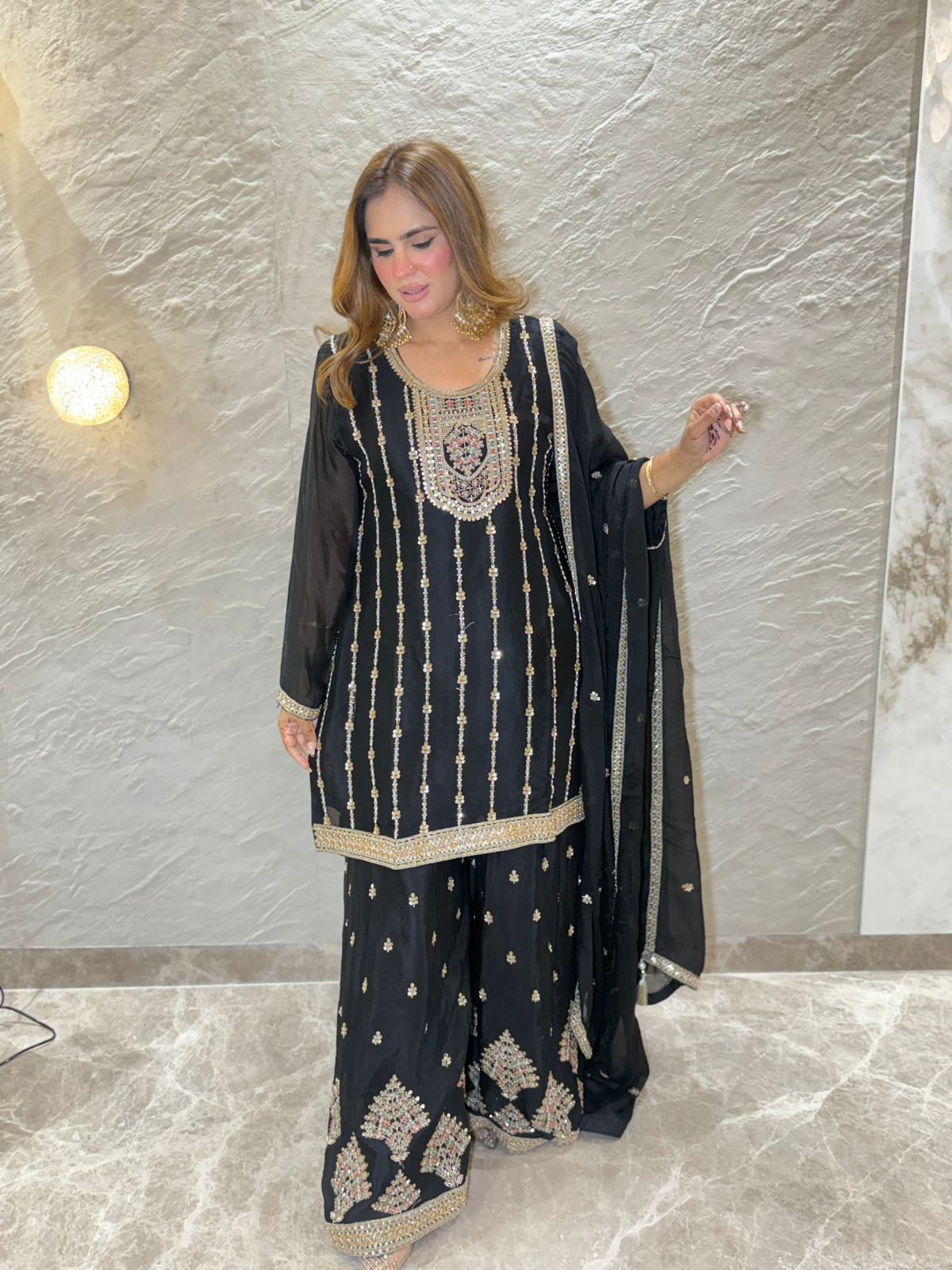 Stunning Party Wear Sharara Suit PC3162