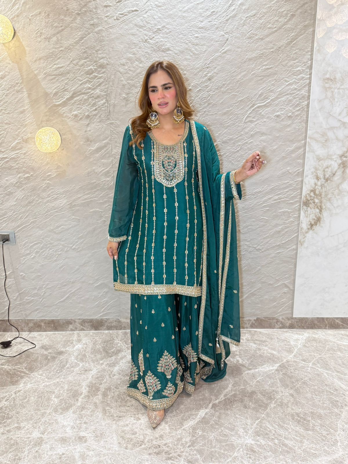 Stunning Party Wear Sharara Suit PC3162