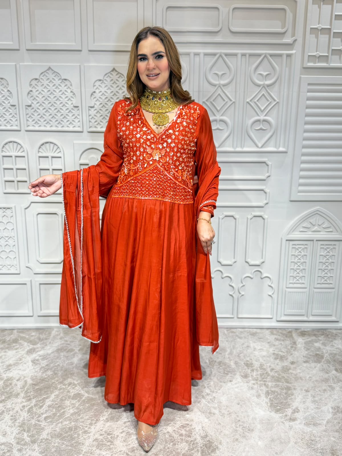 Stunning Anarkali Suit PC3176