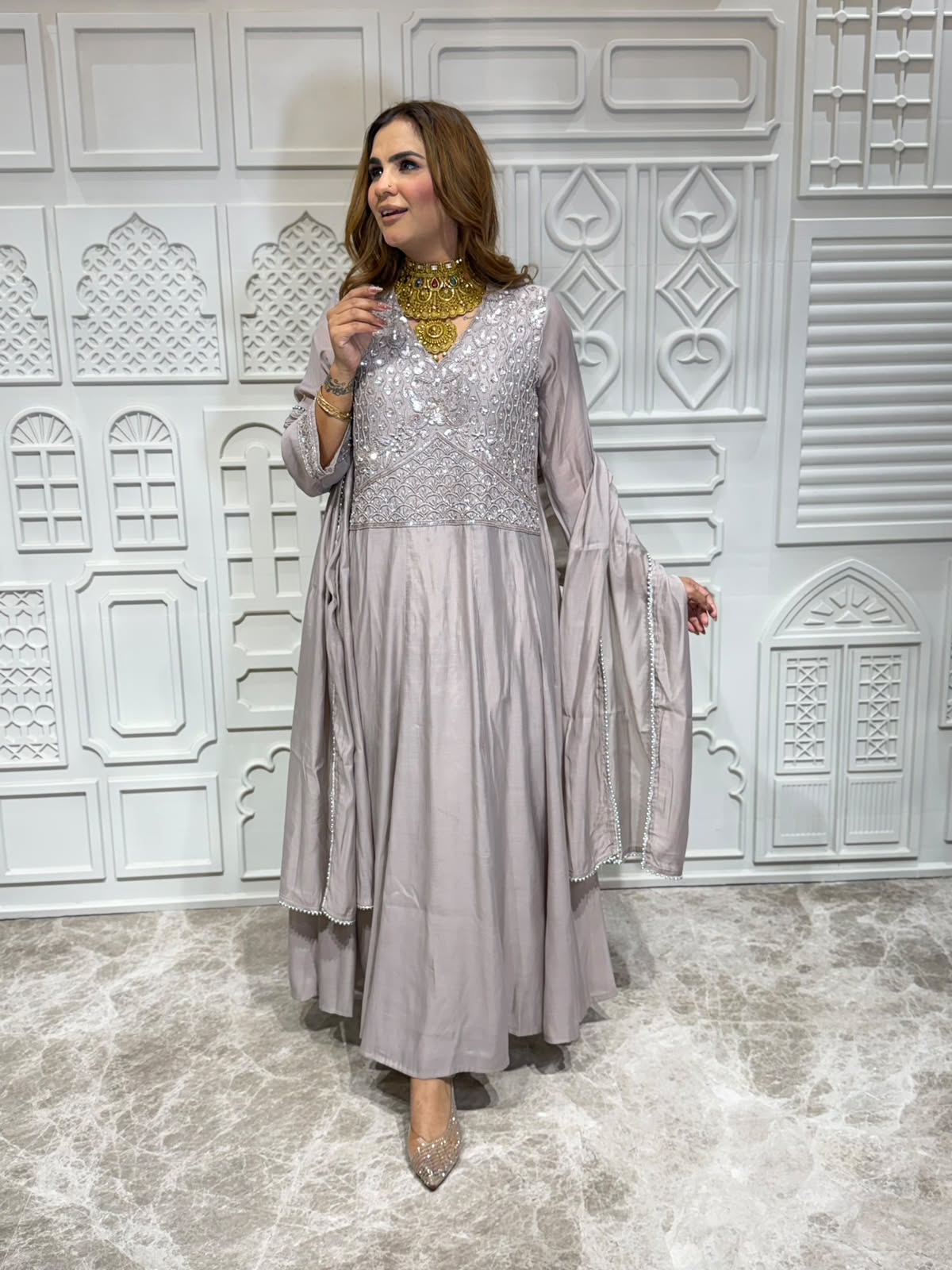 Stunning Anarkali Suit PC3176