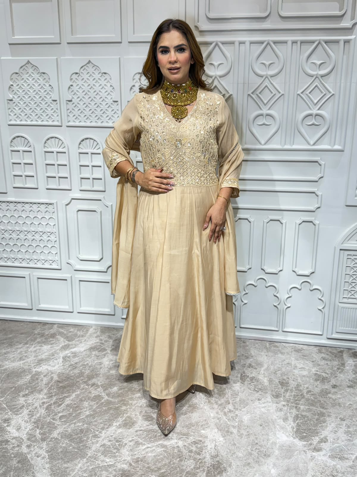 Stunning Anarkali Suit PC3176