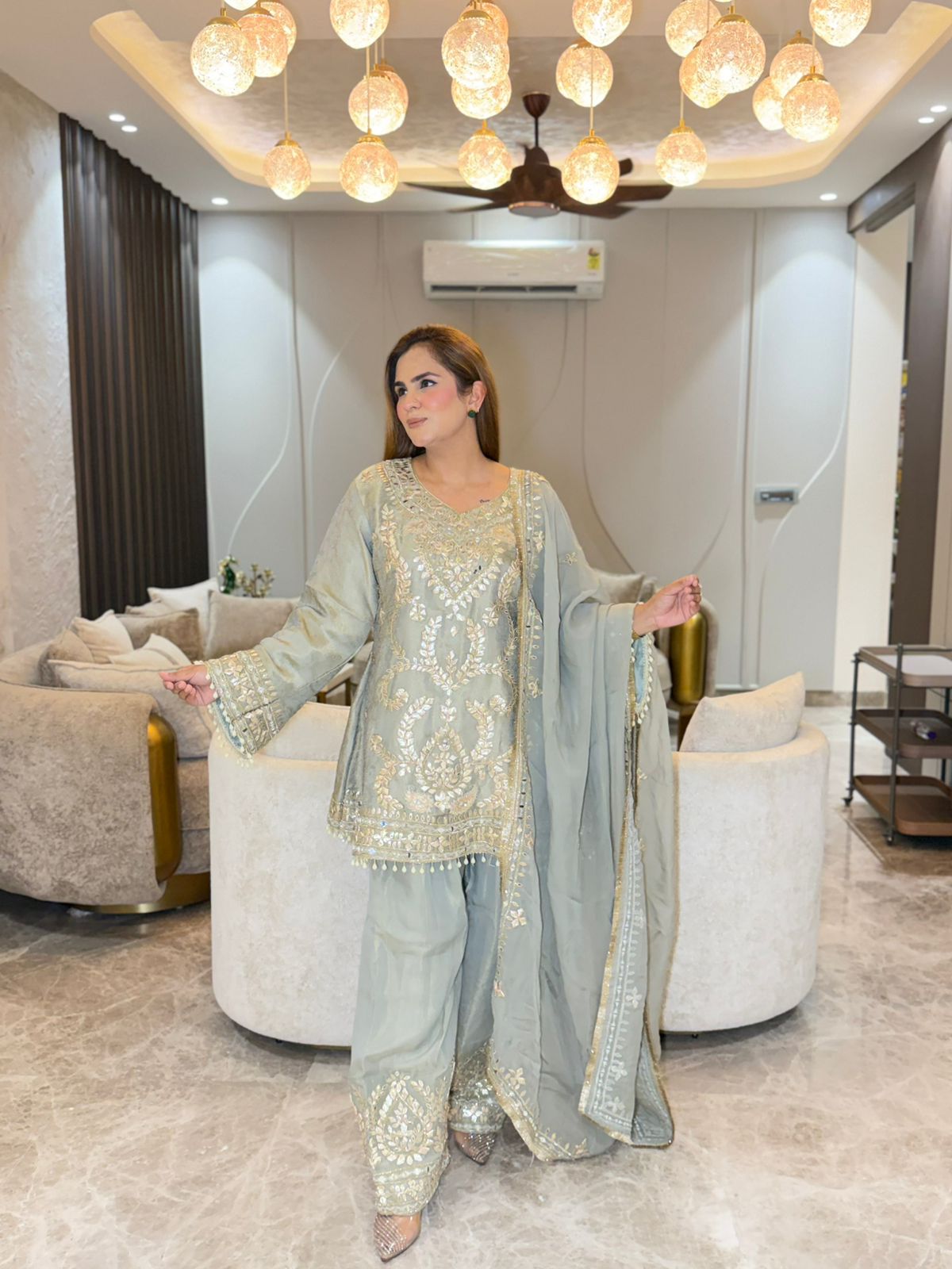 Stunning Party wear Suit PC8199