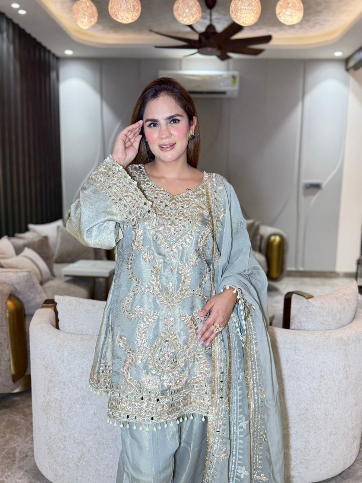 Stunning Party wear Suit PC8199