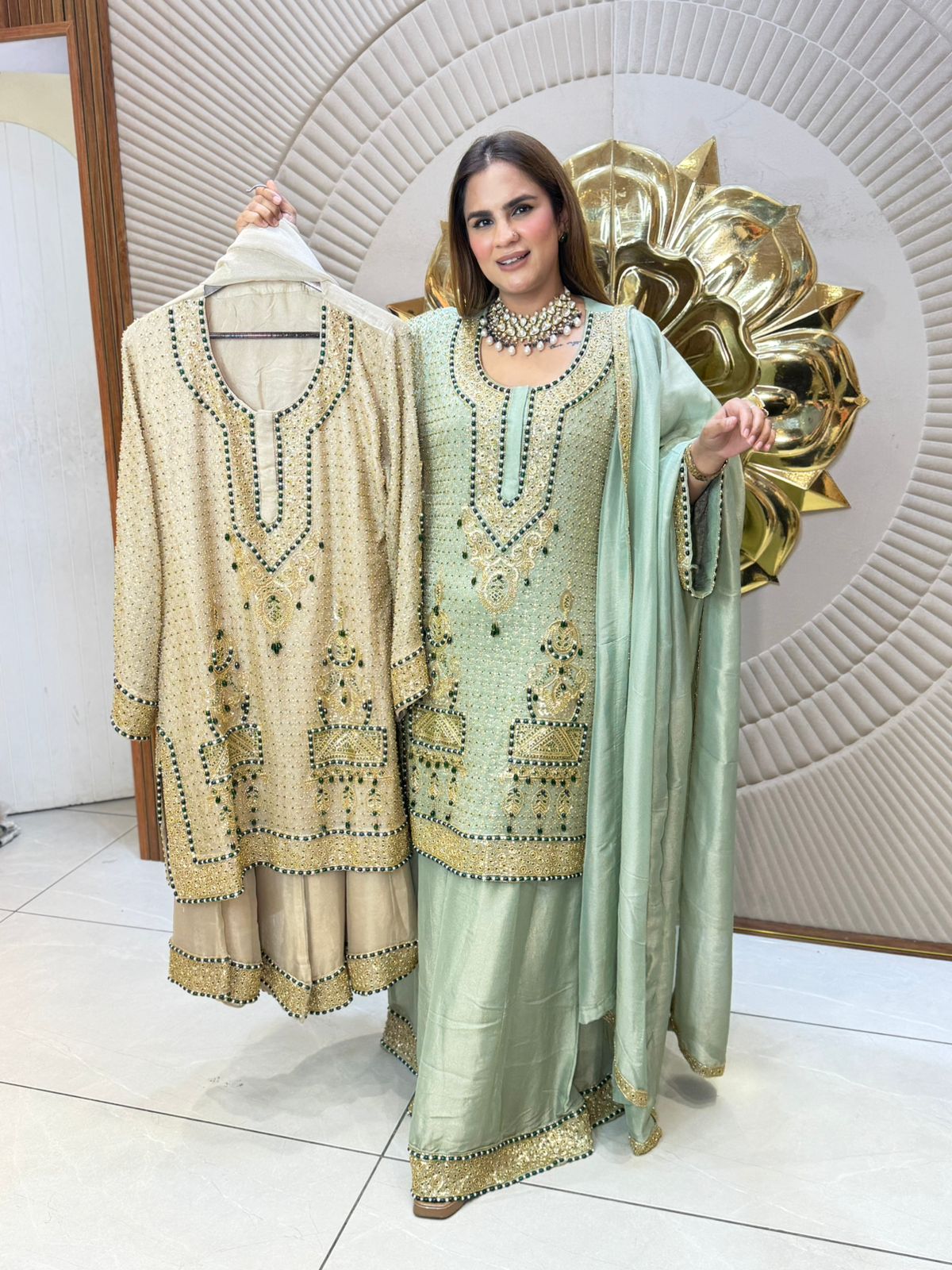 Party wear Sharara Suit PC8200