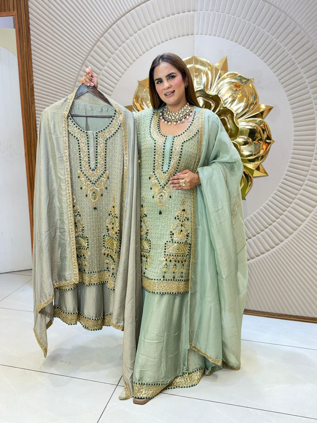 Party wear Sharara Suit PC8200