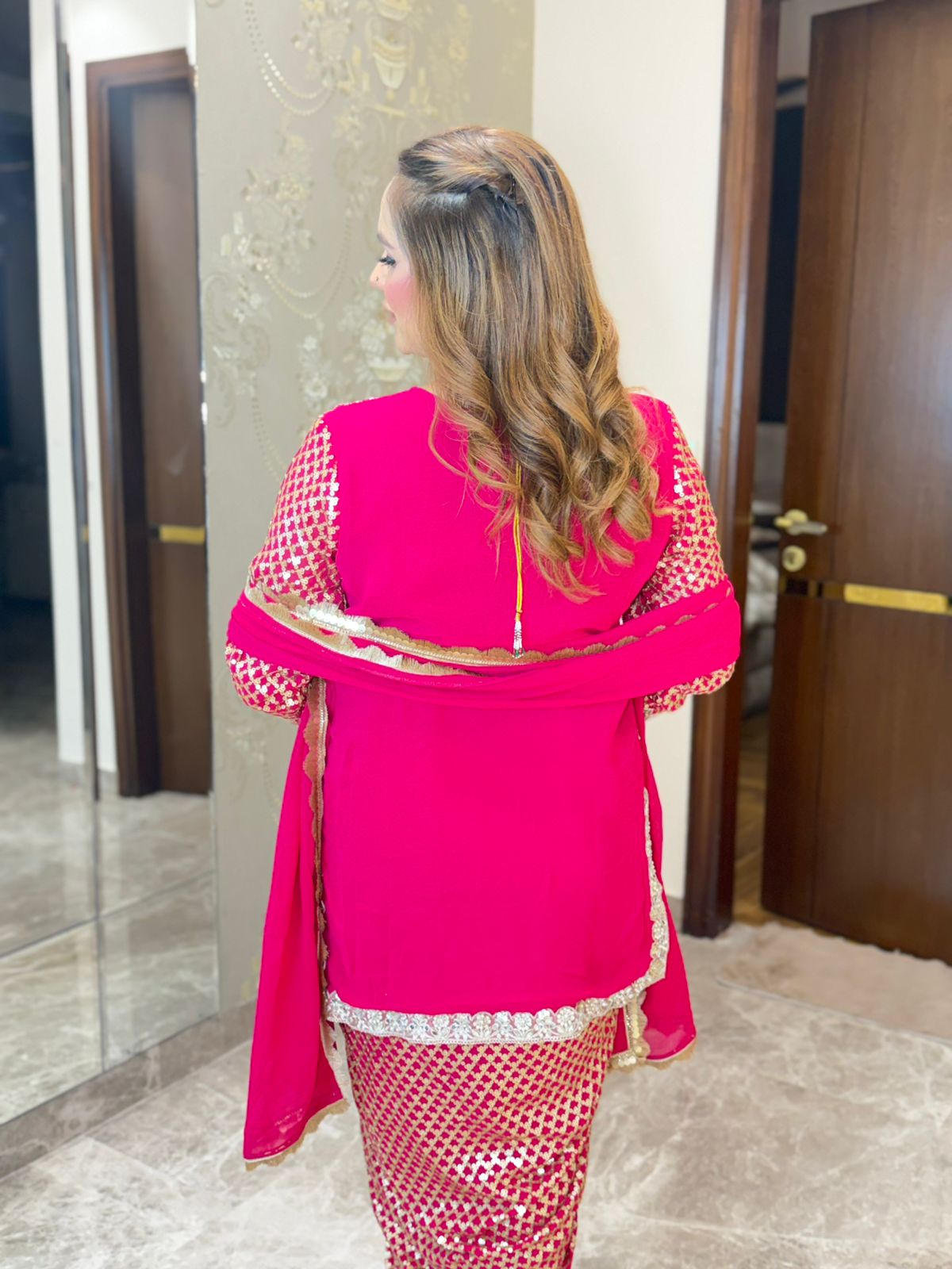 Stunning 3pc Party Wear Suit PC3205