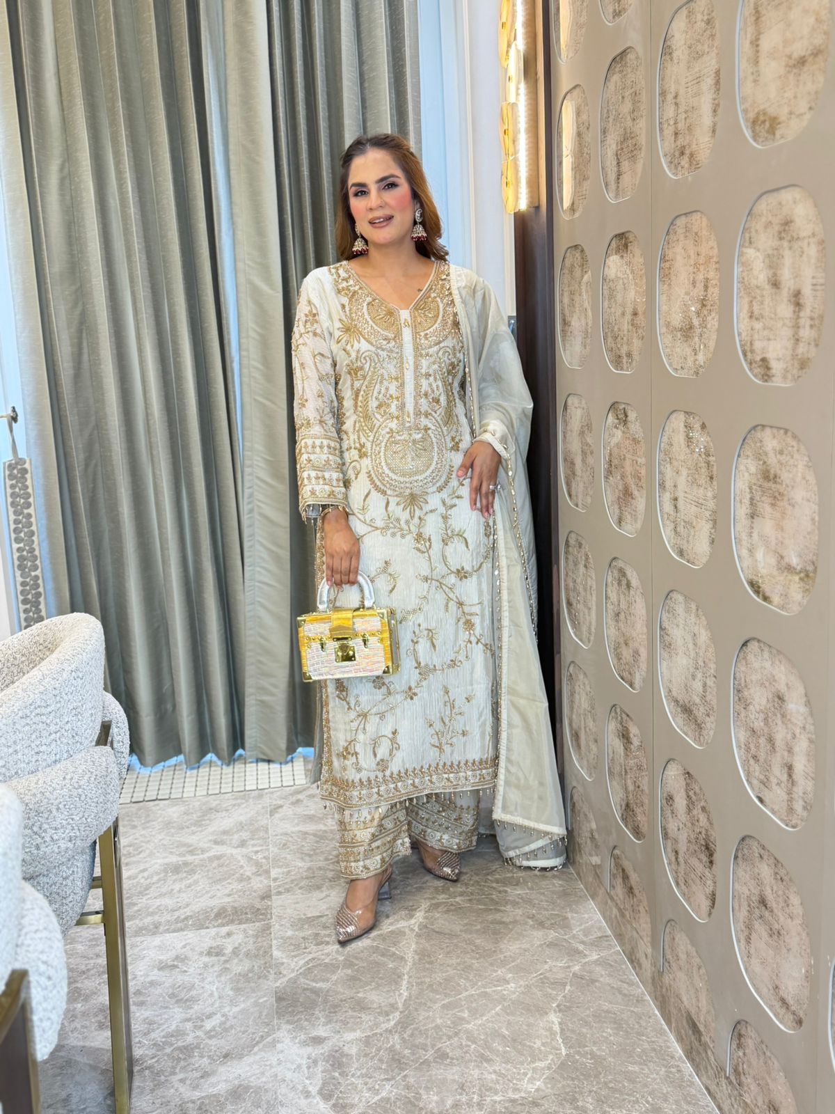 Stunning Designer Party wear Suit PC3206