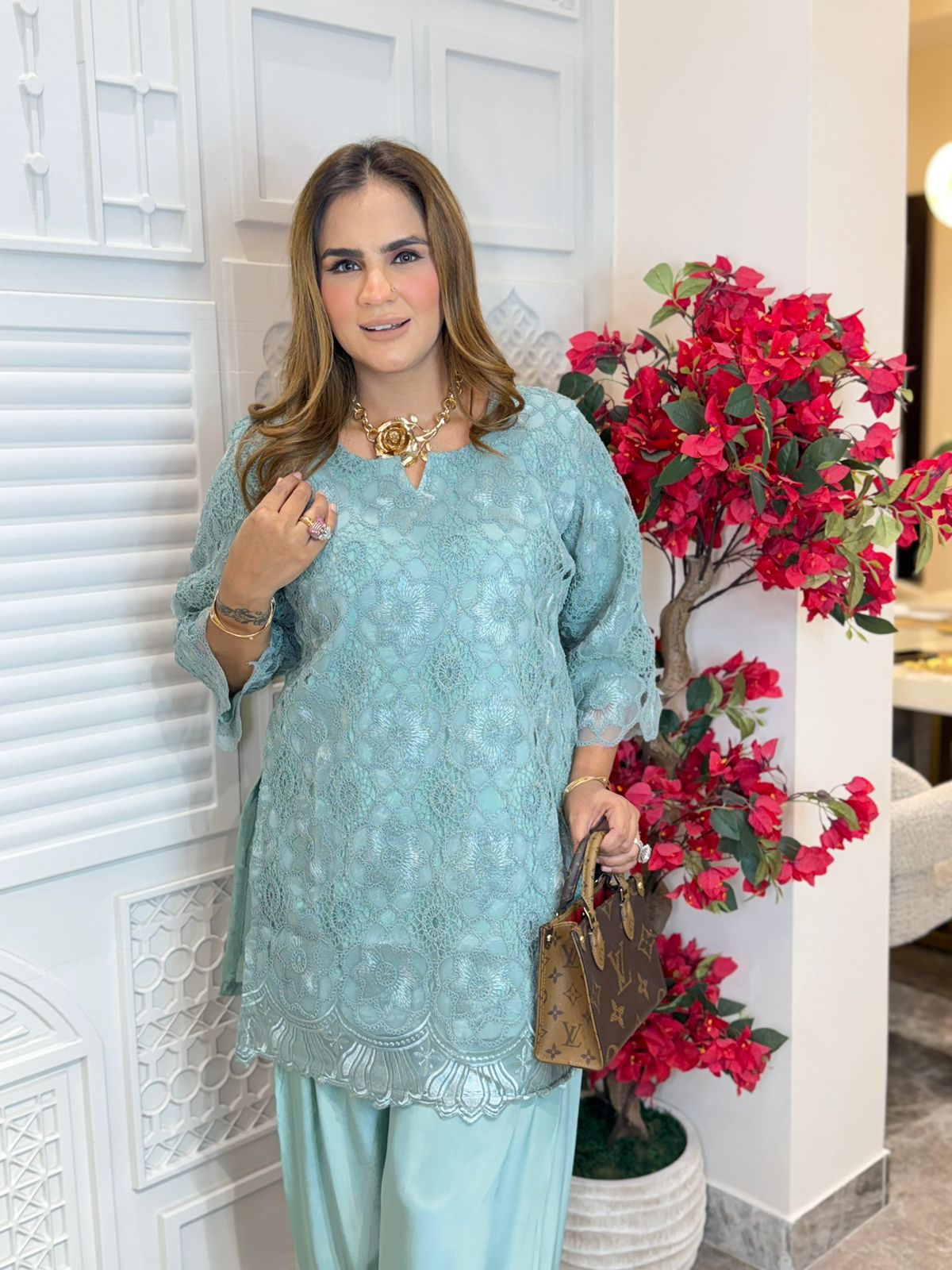 Stunning Laser Cut Work Suit PC3220