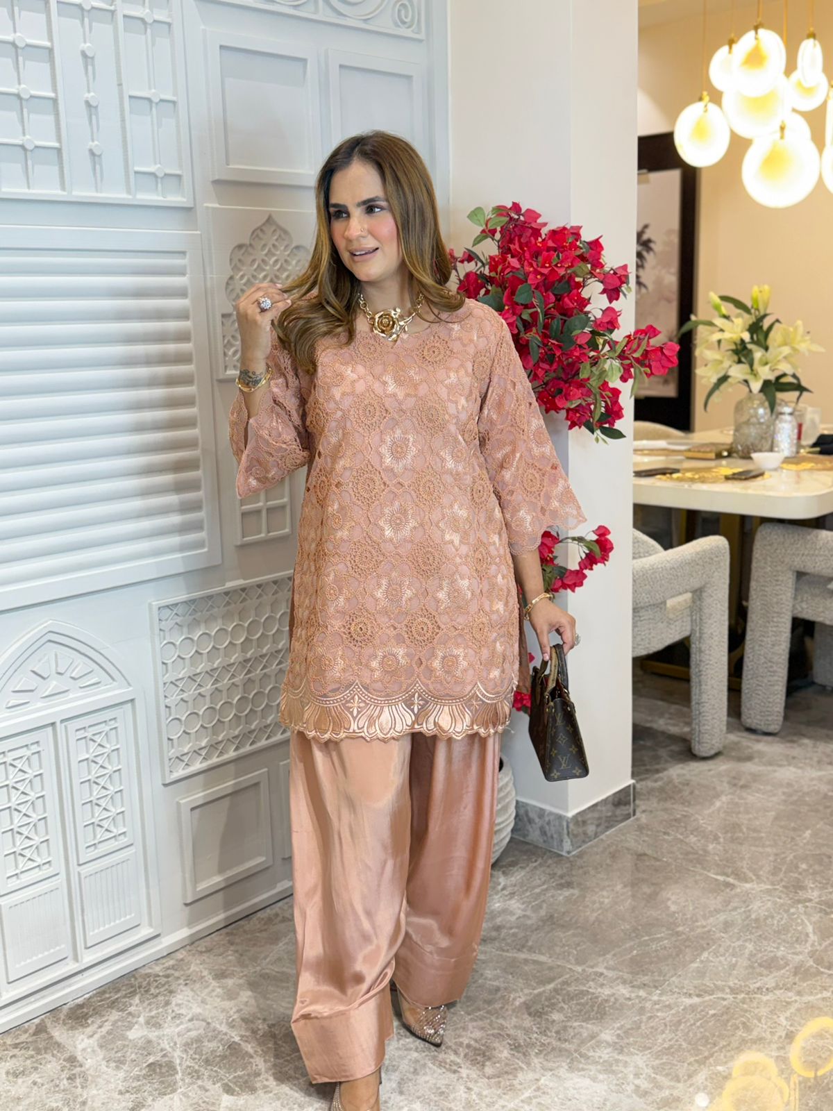 Stunning Laser Cut Work Suit PC3220