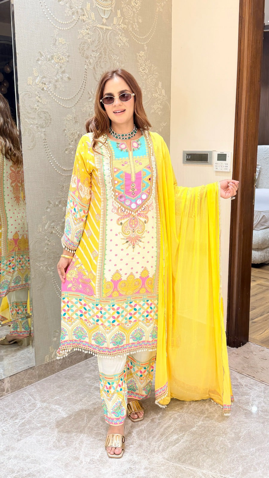 Beautiful Printed Suit PC3408