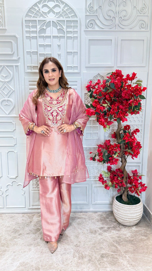 Beautiful V-neck Suit PC3412
