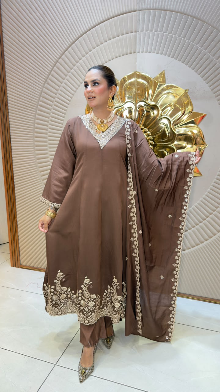 Elegant ethnic 3-piece suit set PC3351