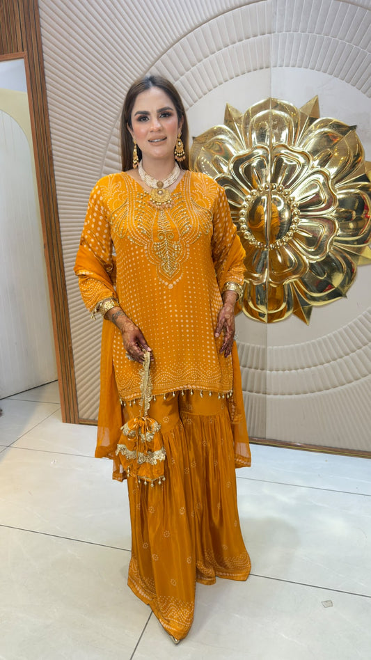Elegant ethnic sharara set PC3361
