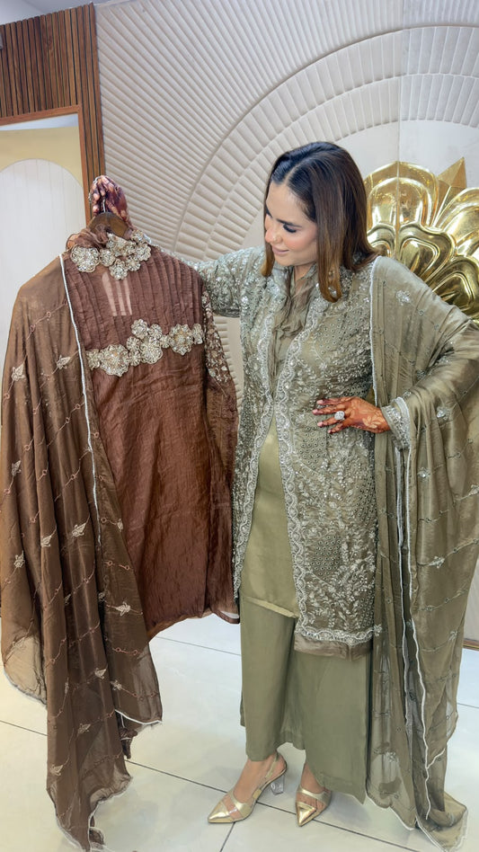 Beautiful three-piece ethnic suit set  pc3368