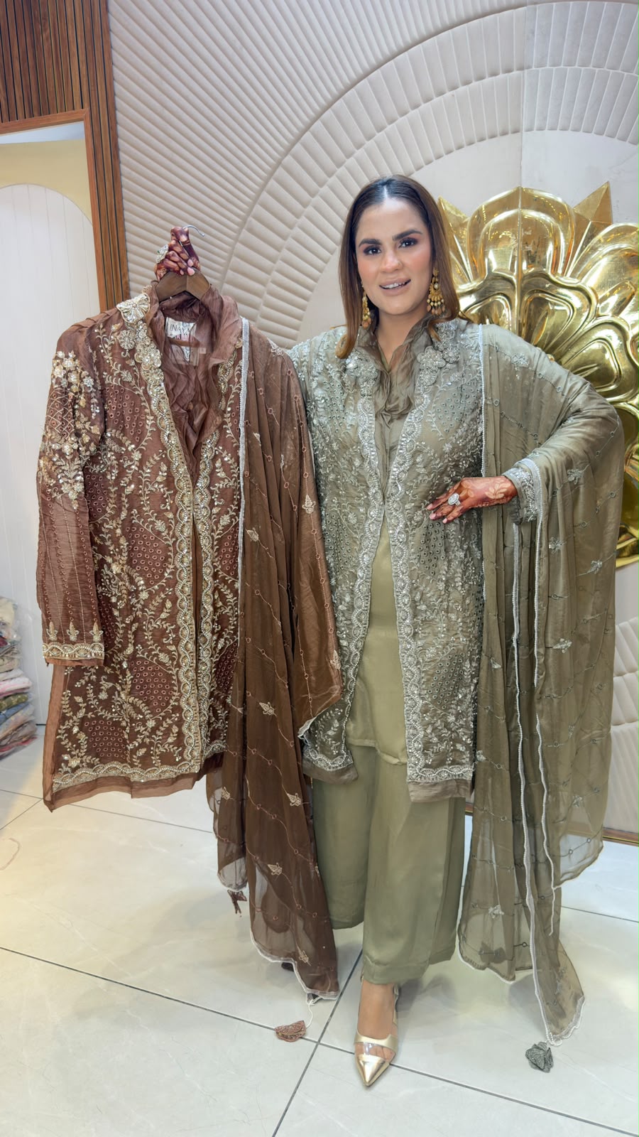 Beautiful three-piece ethnic suit set  pc3368