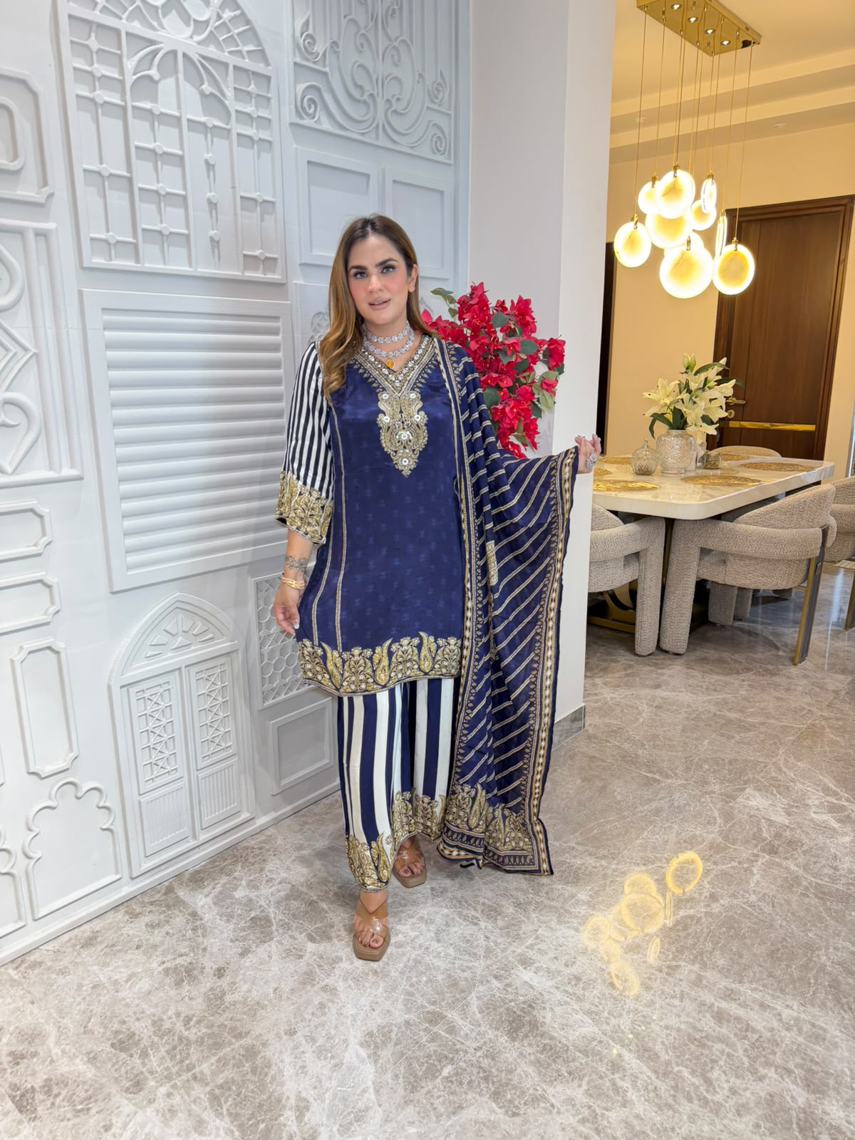 Beautiful Velvet Suit PC3305