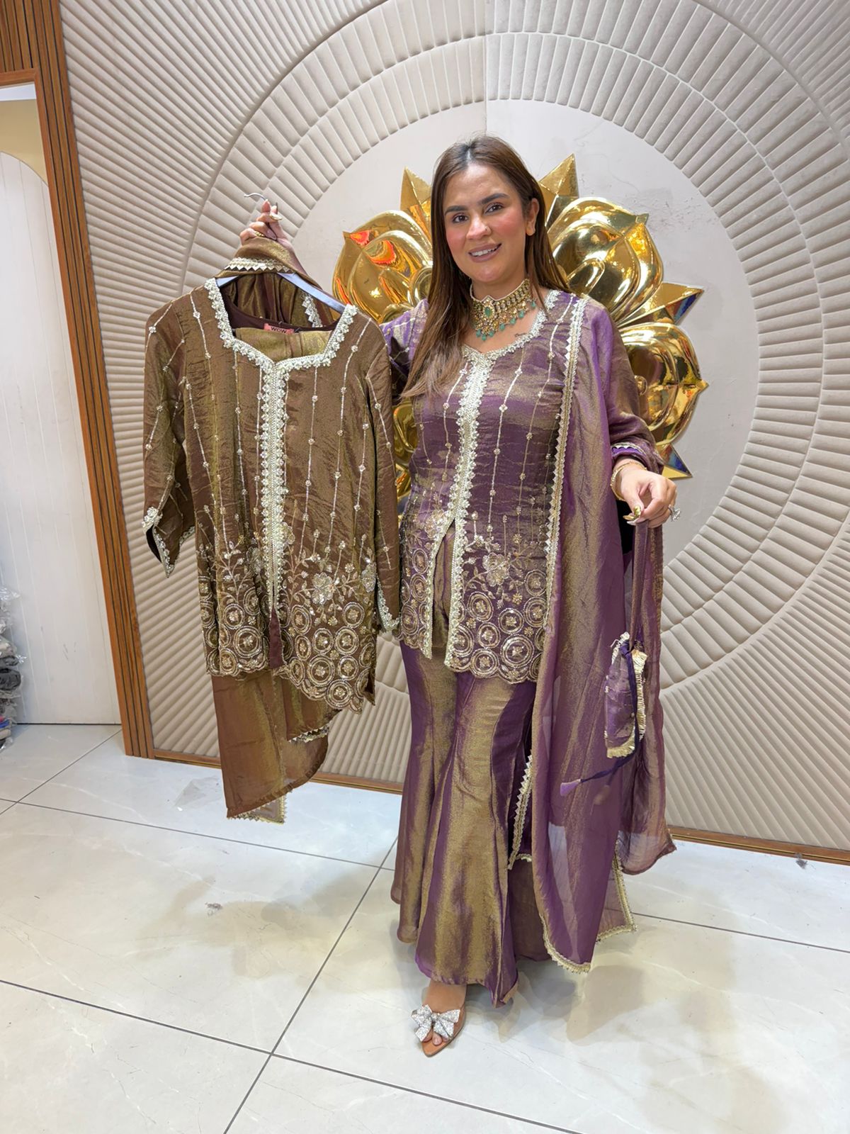 Stunning Designer Sharara Suit PC2466