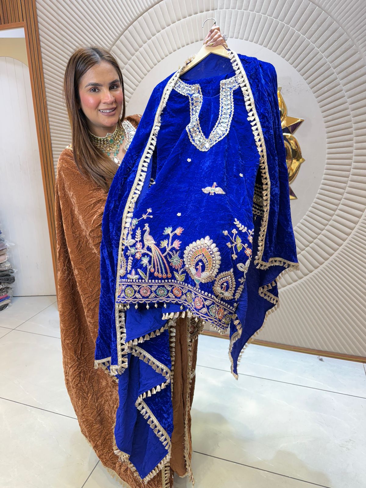 Elegant Full Sleeves Designer Suit  PC2464