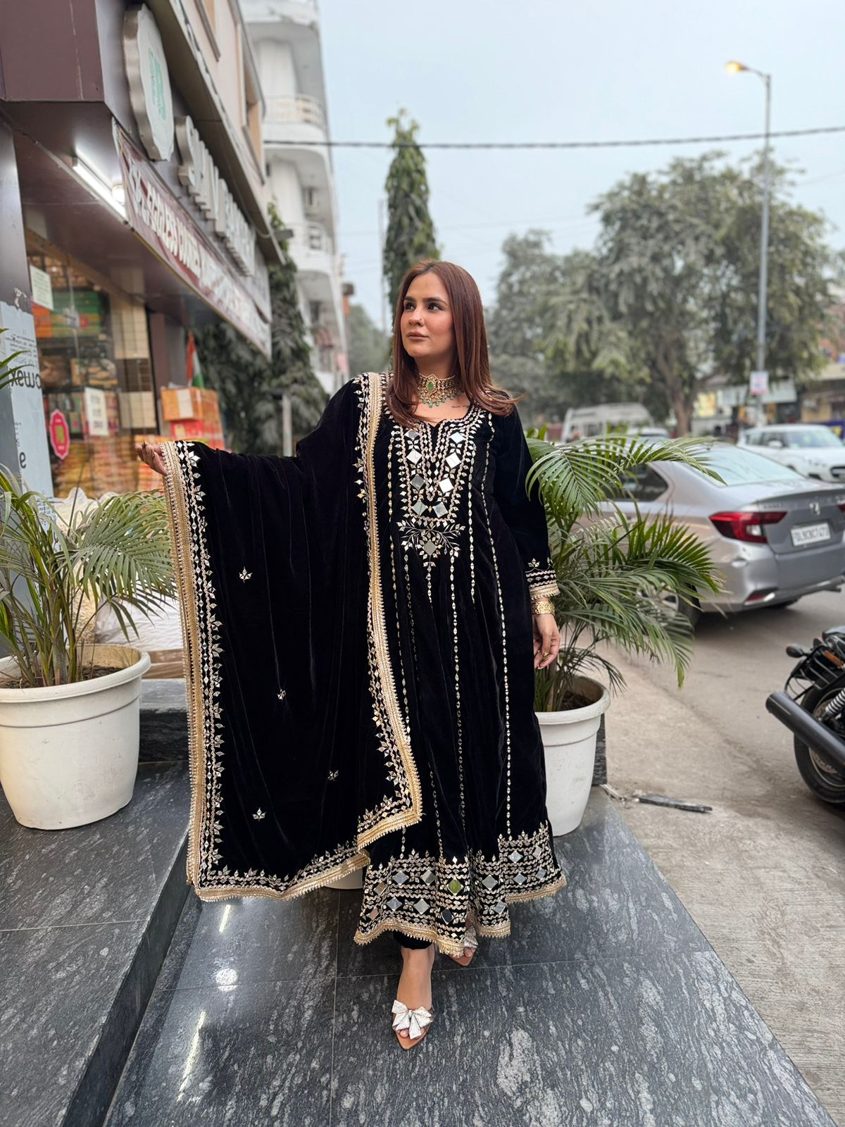 Beautiful Party Wear Suit  PC2453