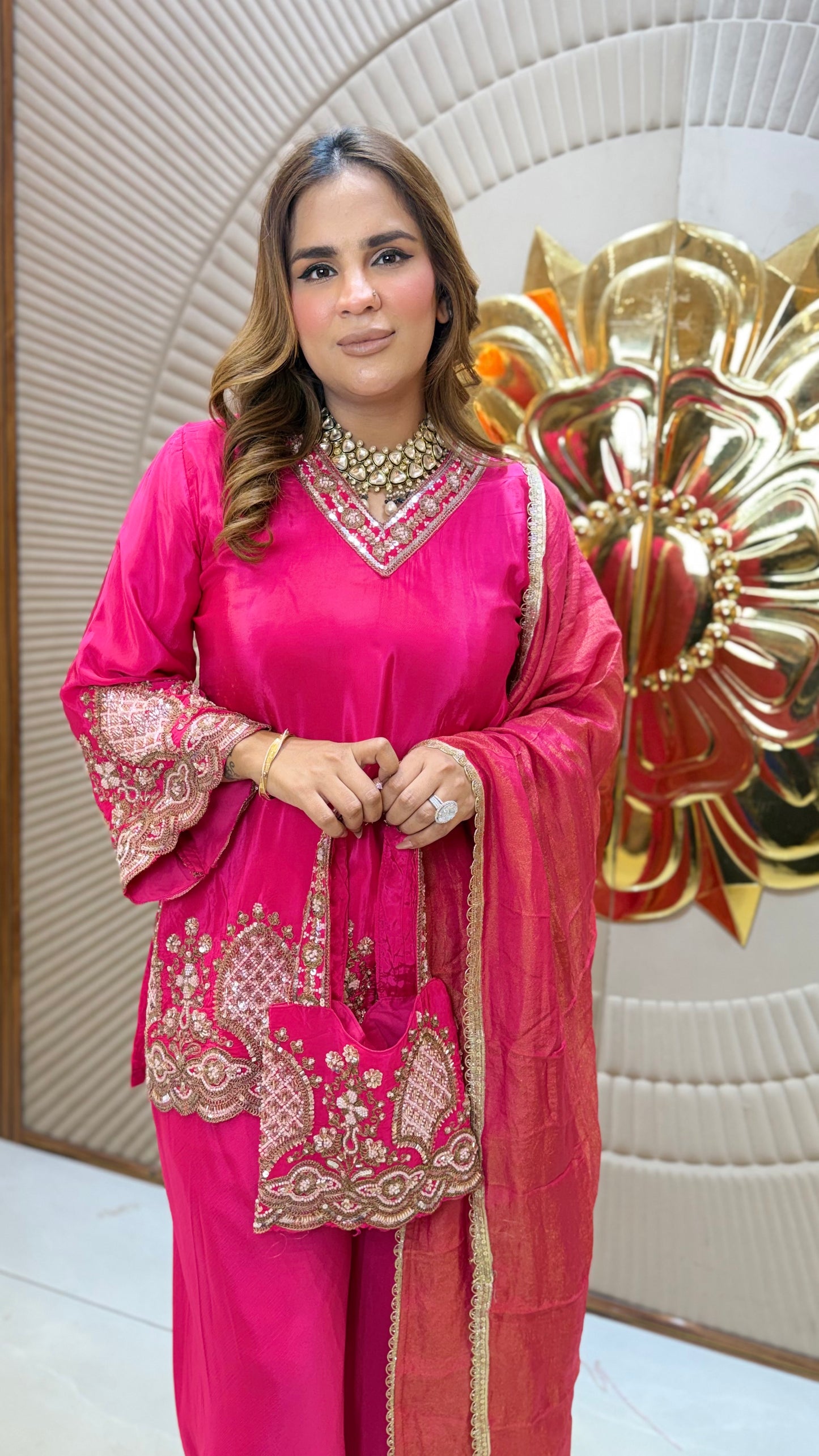 Beautiful elegant partywear suit pc3670