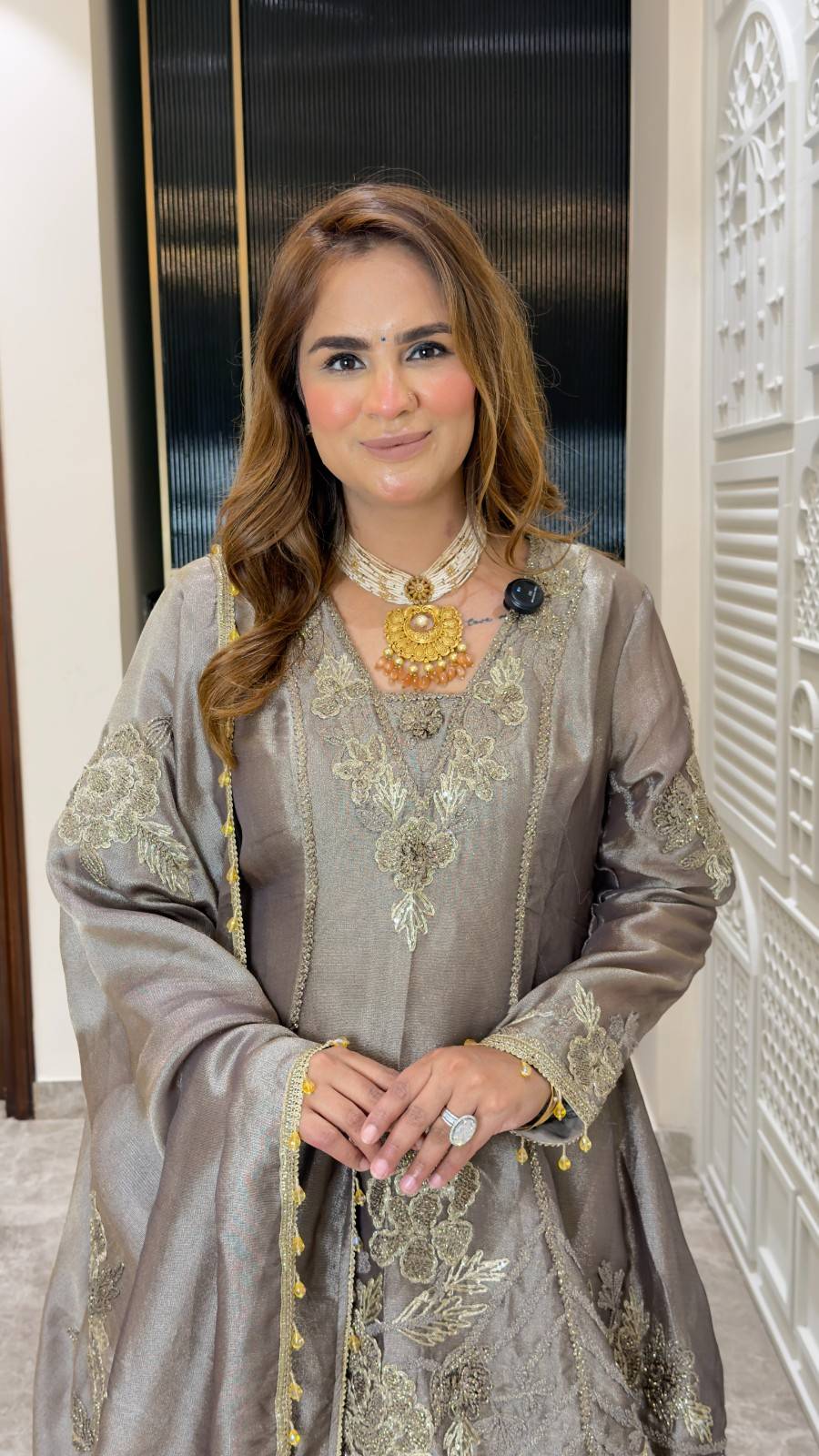 Beutiful elegant partywear suit pc3743