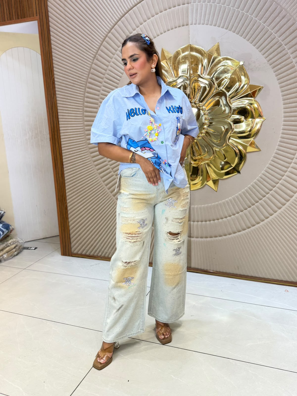 Beutiful elegant pants pc3246