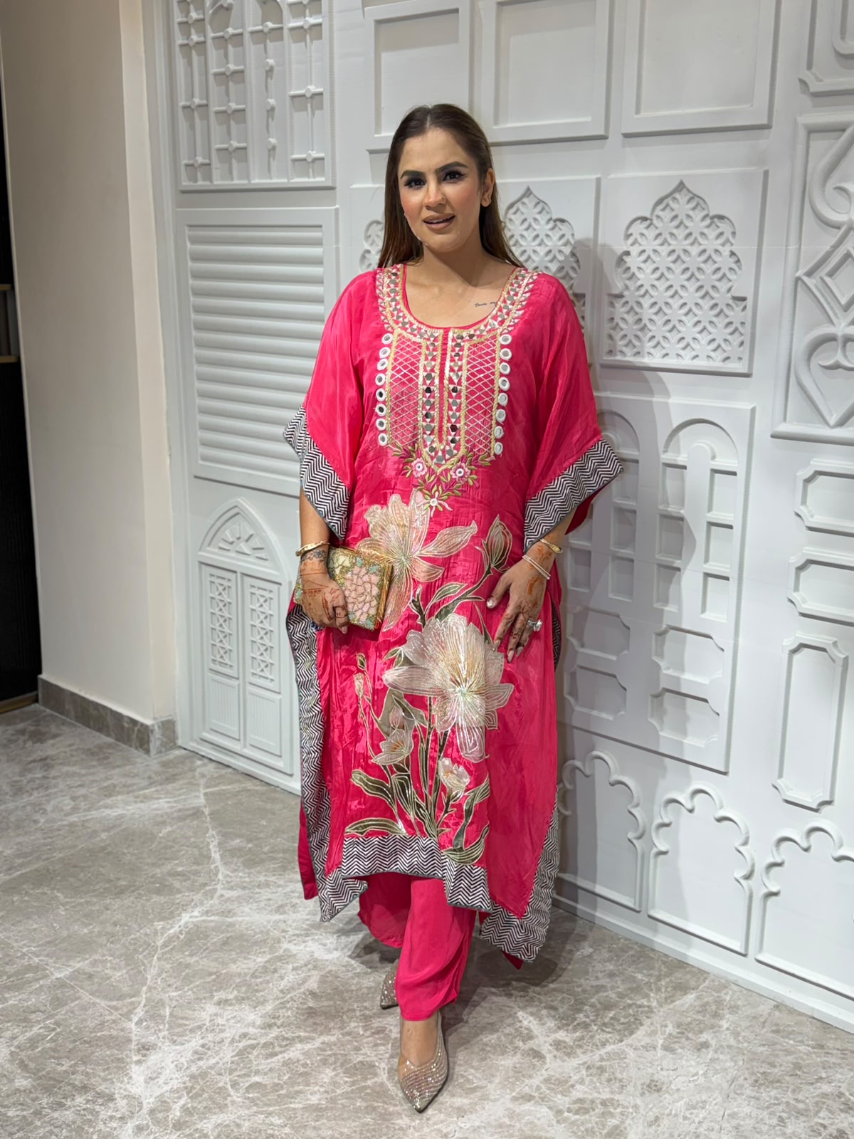 Beutiful elegant partywear kaftan pc3153
