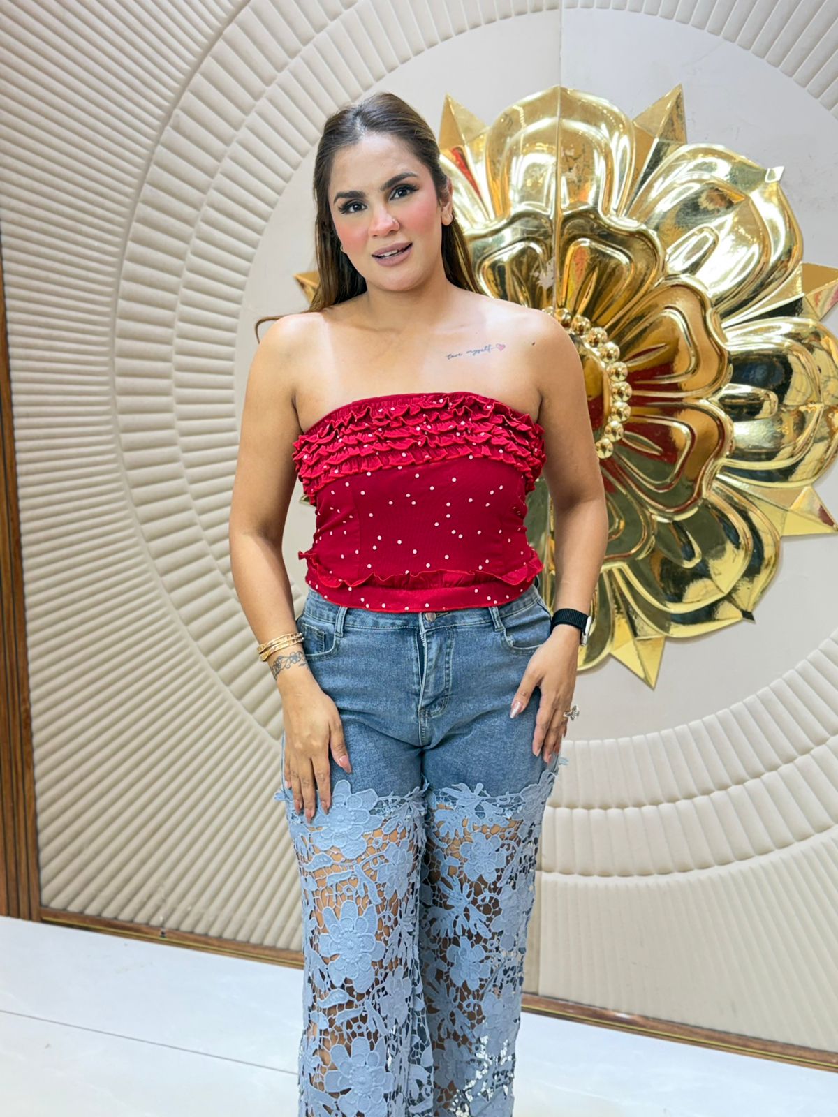 Beutiful elegant paetywear top pc8191