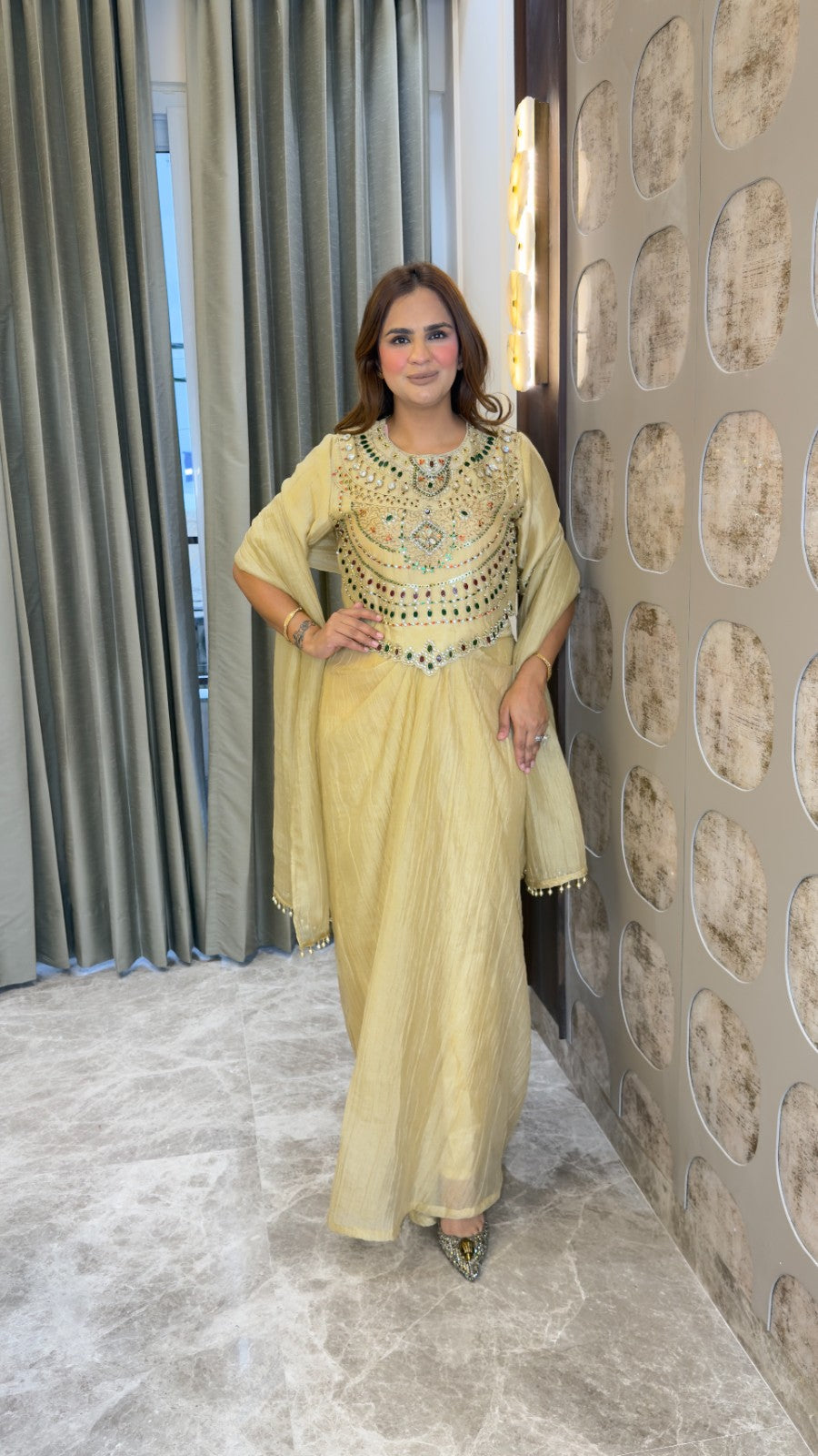 Elegant indowestern peice pc38001