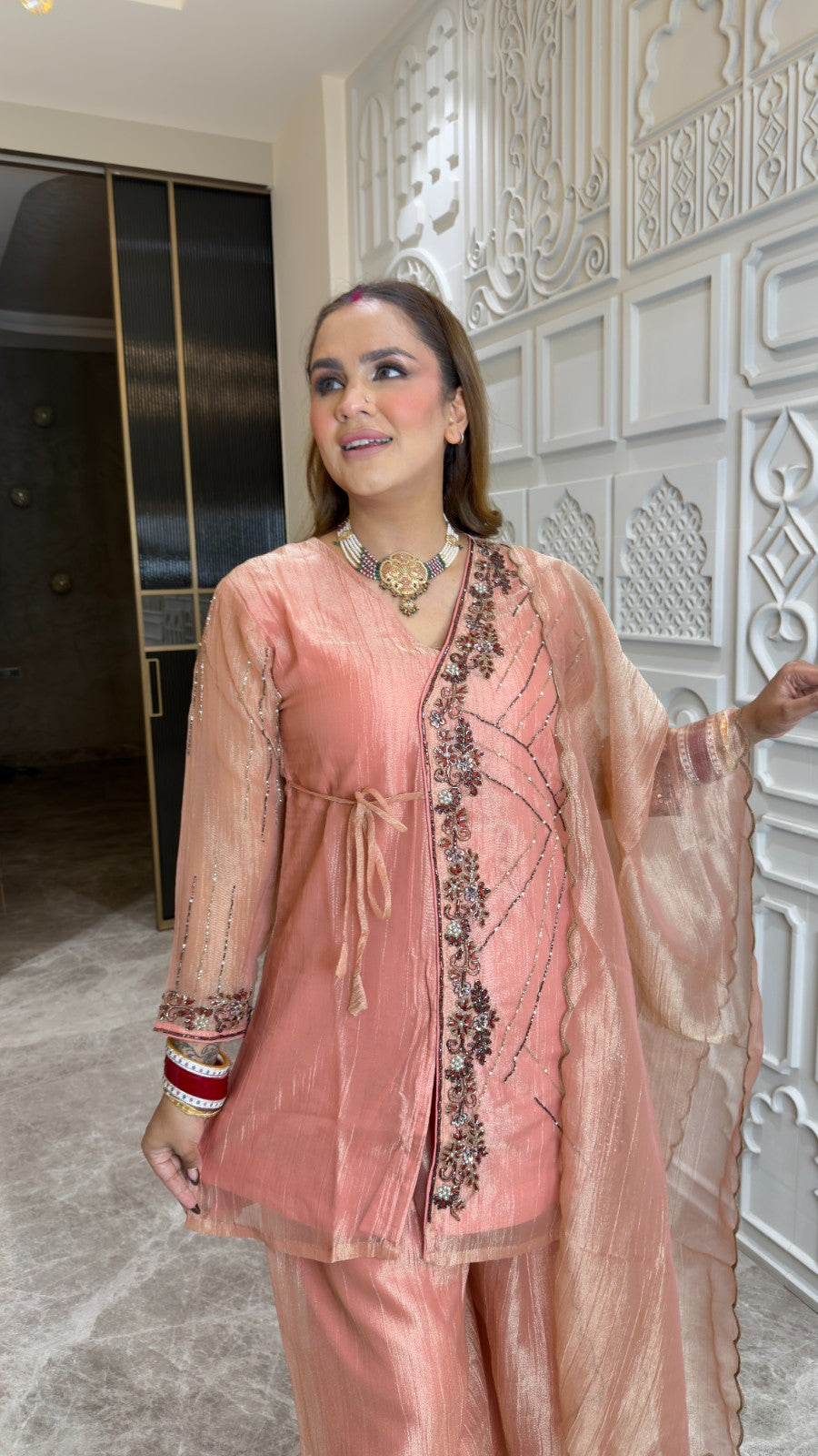 Beutiful elegant partywear suit pc3369